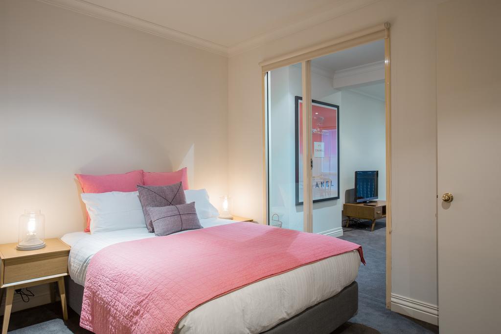 1 Exhibition Apartment Hotel Melbourne Pokoj fotografie